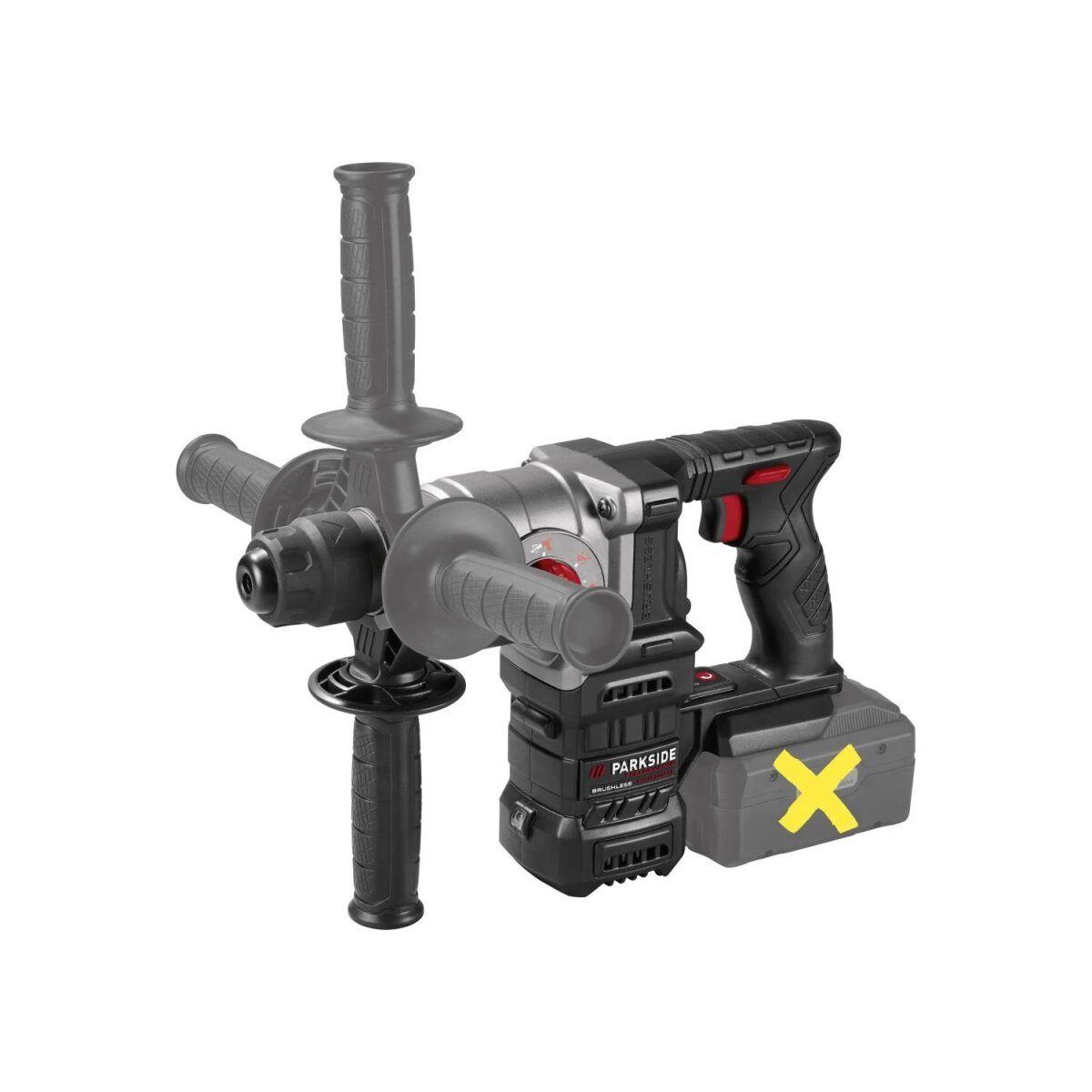 PARKSIDE PERFORMANCE® 20 V Akku-Kombihammer PKHAP 2034-Li B1, ohne Akku und Ladegerät
