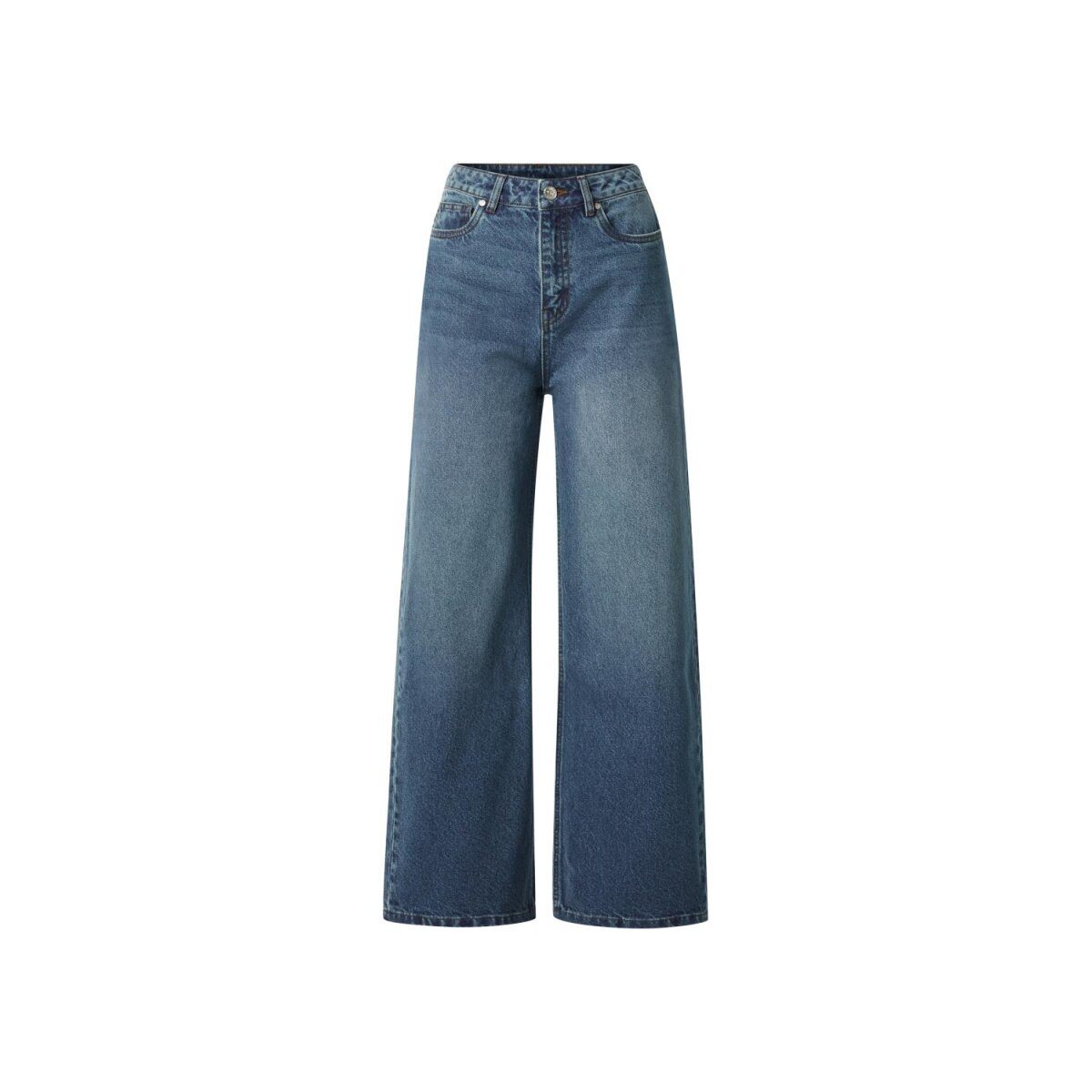 esmara® Damenjeans, weites Bein