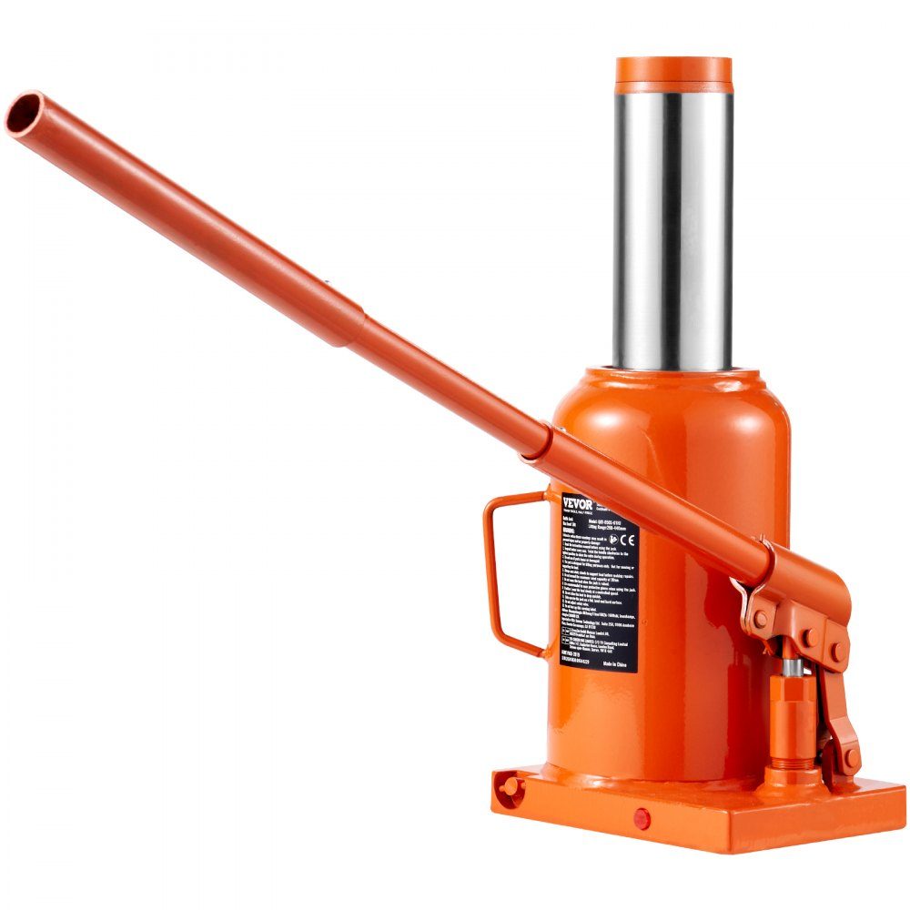Podnośnik hydrauliczny 30T Stamp Jack Podnośnik do butelek z 285-475mm Zasięg podnoszenia i 3-częściowy długi uchwyt do samochodu typu pick-up Truck Samochód kempingowy Naprawa samochodów Inżynieria przemysłowa