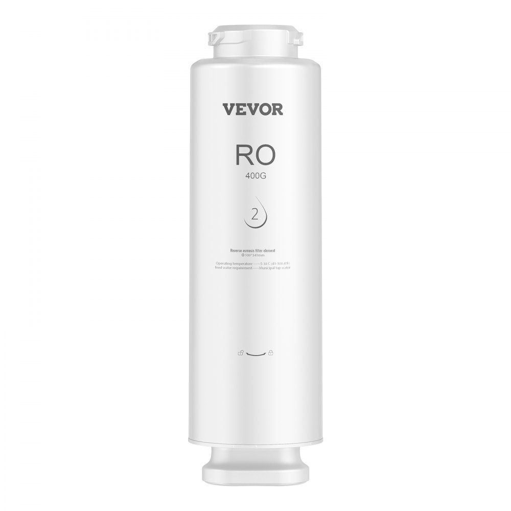 Austausch des Umkehrosmosesystems, 400 GPD, 9-stufiger Umkehrosmose-Wasserfilter-Austausch, RO-Filterkartusche für 24 Monate, reduziert Blei, Chlor, Rost, kompatibel mit SS-002 Untertisch-Wasserfilter