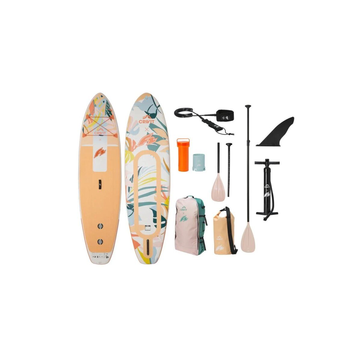CRIVIT X F2 SUP, Allround, Doppelkammer, Einsteiger, 150 kg