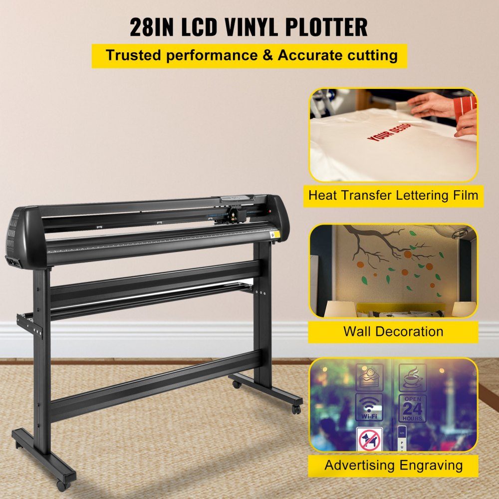 Vinylschneider 135 cm Vinylschneidemaschine mit Bodenständer-Vinylplotter