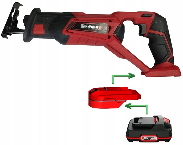 #NIEUW# Adapter Parkside X20V Team accu's naar Einhell Power X-Change 18V elektrisch gereedschap #NIEUW# Adapter Parkside X20V Team accu's naar Einhell Power X-Change 18V elektrisch gereedschap