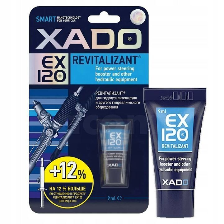 Xado EX120 Revitalisant pour direction assistée, direction assistée et autres systèmes hydrauliques