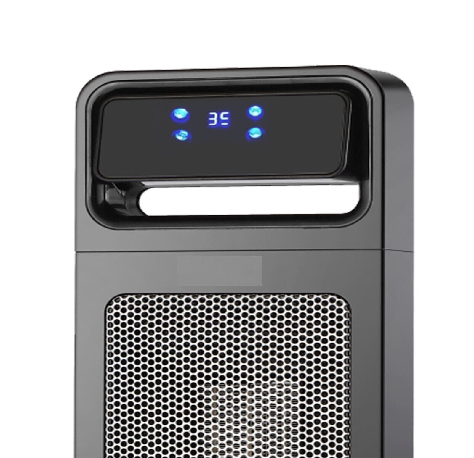Ceramic heating tower, fan heater, fireplace heater