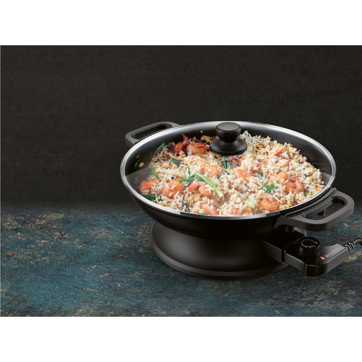 SILVERCREST® KITCHEN TOOLS Elektrischer Multi-Pfanne/Wok, »SEMP 2000 A1«, Ø 33 cm