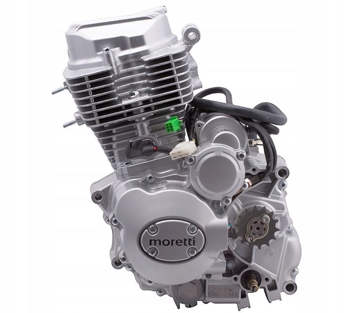 Moteur Moretti vertical 162FMJ, 150cc 4T, 5 vitesses