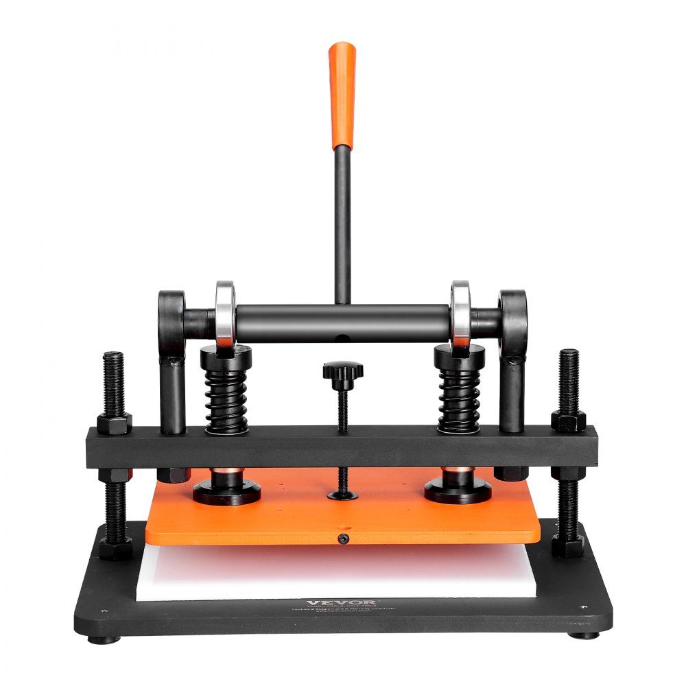 Leather Punching Machine Manual Leather Cutting Machine 36x26cm, Leather Embossing Machine 1.5t Heavy Duty Leather Punching Machine Suitable for leather, PVC/EVA foam, non-adhesive materials