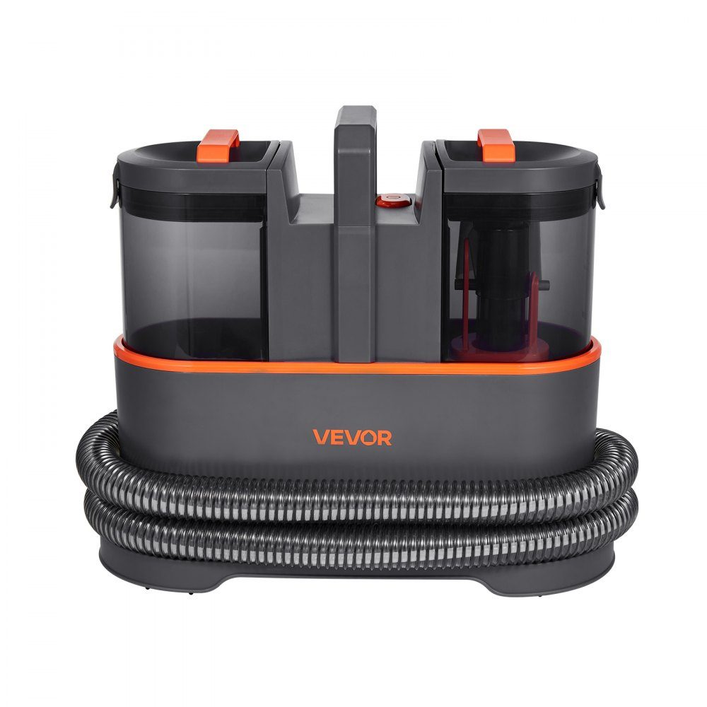 Machine de nettoyage de tapis, réservoir d'eau douce de 1,5 L et réservoir d'eau sale de 0,8 L, nettoyeur de tissus d'ameublement portable, aspirateur de lavage 11,5 kPa, nettoyeur de taches en profondeur pour tapis, canapé, nettoyage ménager