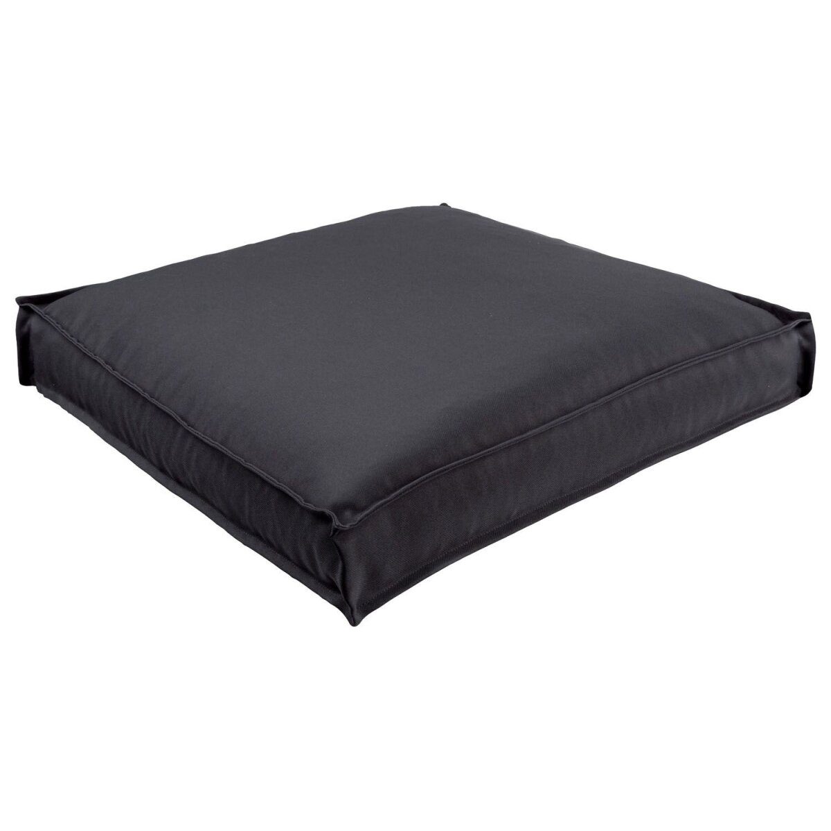 LIVARNO home Outdoor Bodensitzkissen, 60 x 60 cm, Anthrazit Gut