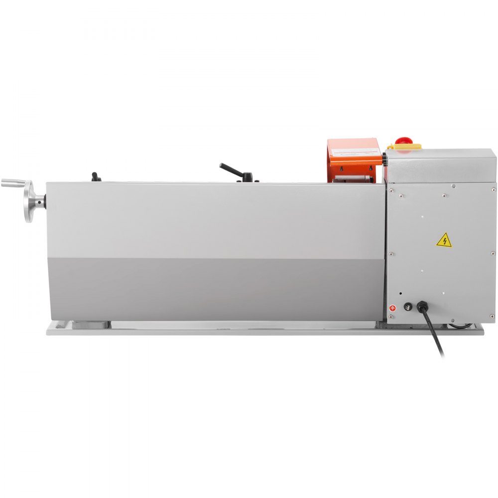Metalldrehmaschine 17,8 x 40,6 cm Drehmaschine Metall 50–2500 U/min Tischdrehmaschine Tischdrehmaschine 800 W 9 x metrisches (von 0,5 bis 3 mm) 10 x zölliges (von 10 bis 44 TPI) Gewinde MT5 Spindelkegel