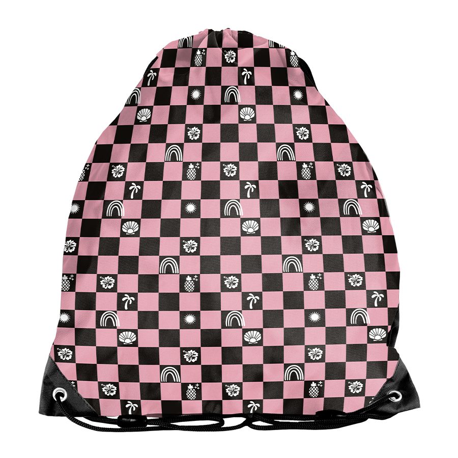 Pink BeUniq shoe bag