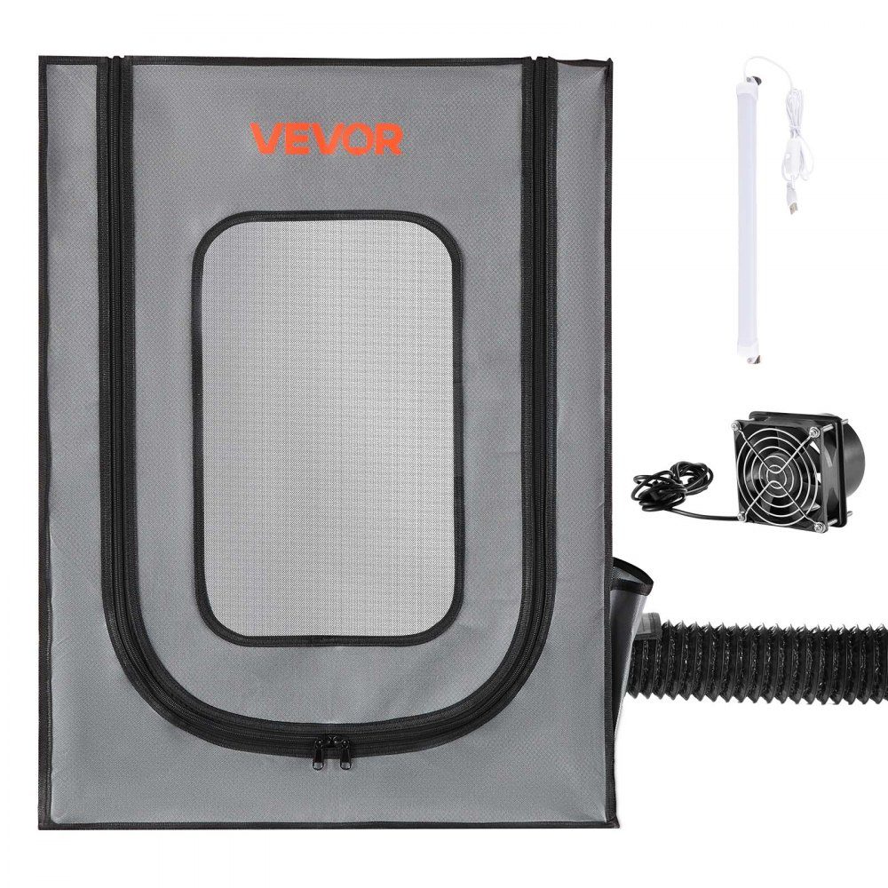 3D Printer Enclosure, Printer Tent (55x65x75cm), Dustproof and Waterproof Protective Cover with Constant Temperature and LED Lighting, Compatible with Photon Mono/Mars 3, FDM/LCD Printer