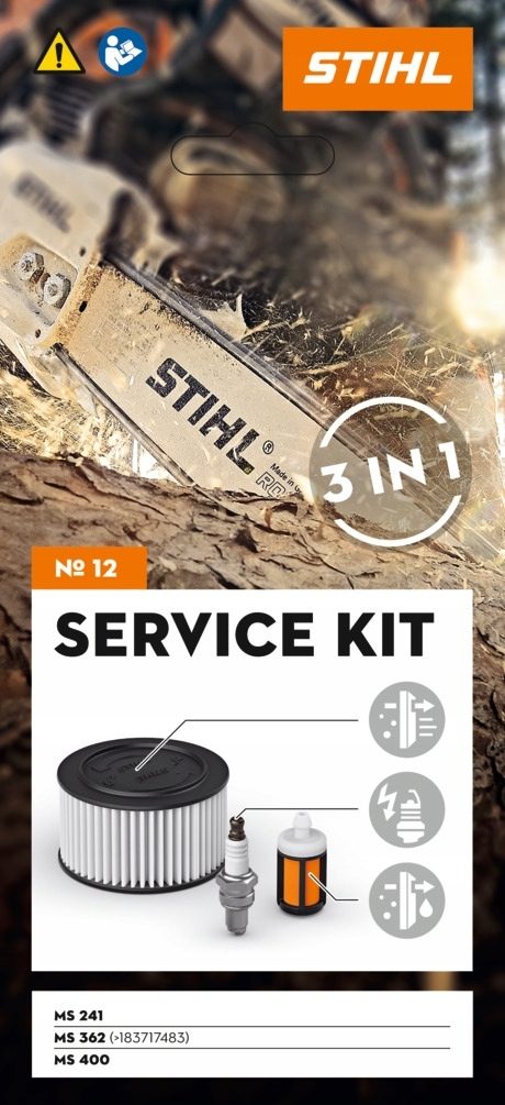 STIHL Inspektionsservice-Set Nr. 12 MS 362 (ab 2018), MS 400 1140 007 4102