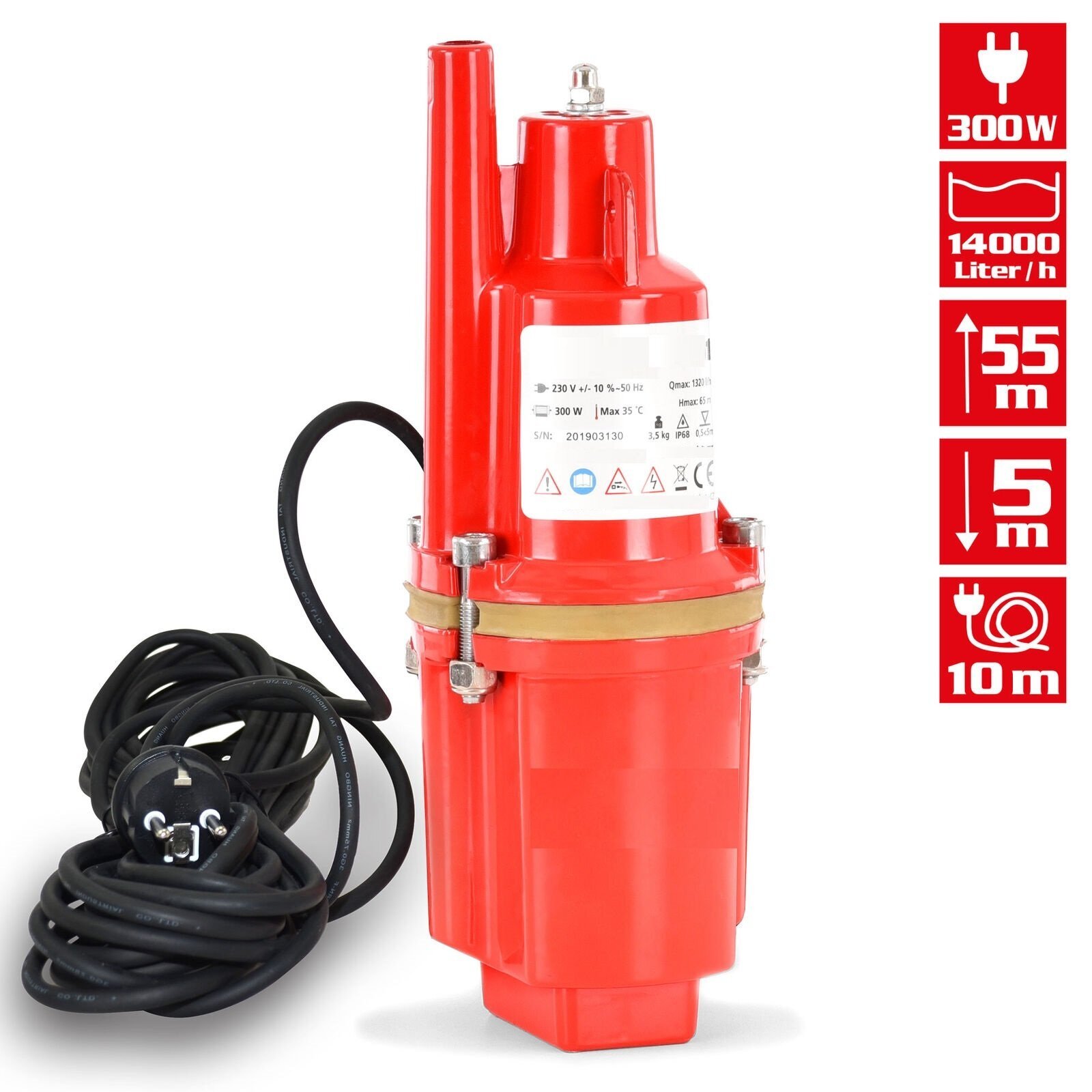 Pompa głębinowa studnia głębinowa pompa głębinowa pompa membranowa 1400 l/h Pompa głębinowa studnia głębinowa pompa głębinowa pompa membranowa 1400 l/h