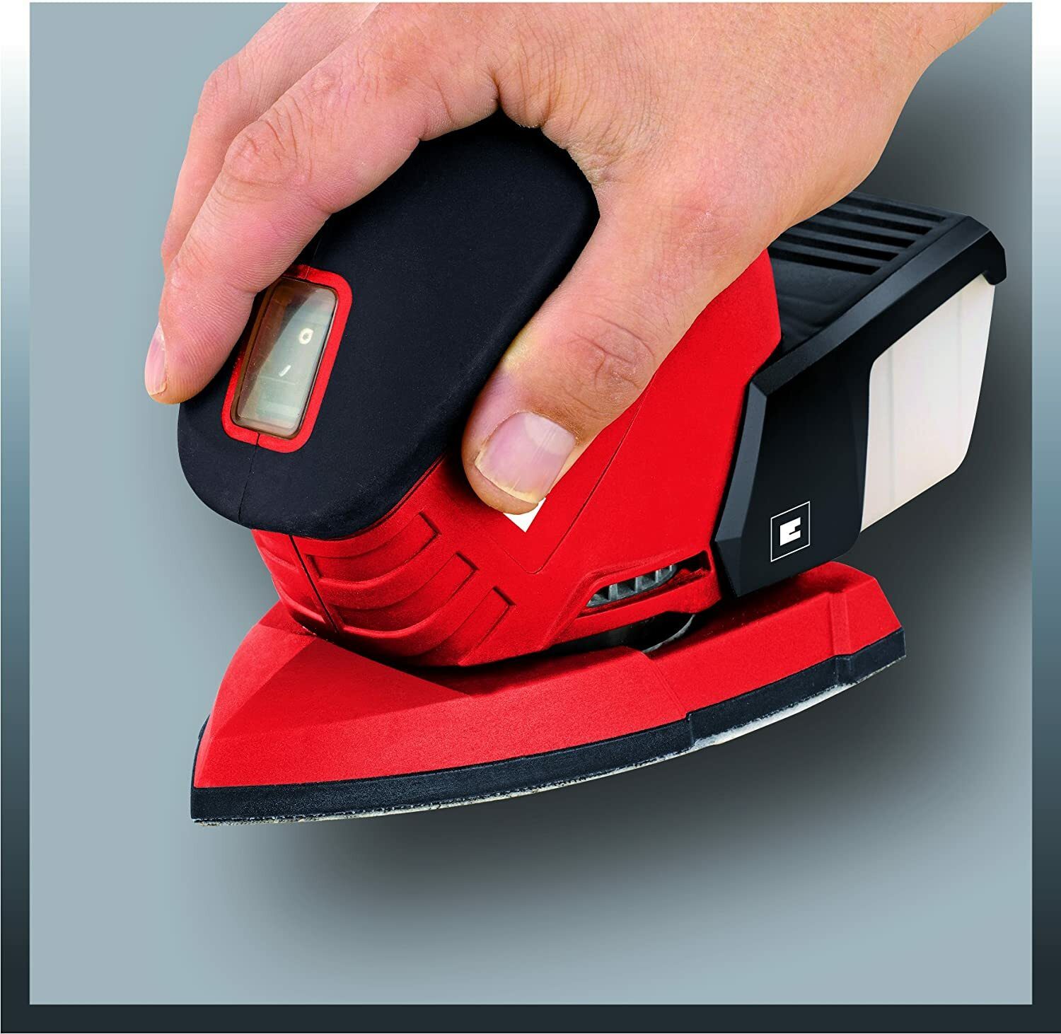 Einhell Multischleifer TE-OS 1320 (130 W, Schwingkreis Ø 2 mm, Schleiffläche 150 x 150 x 100 mm, Staubsammelbox)
