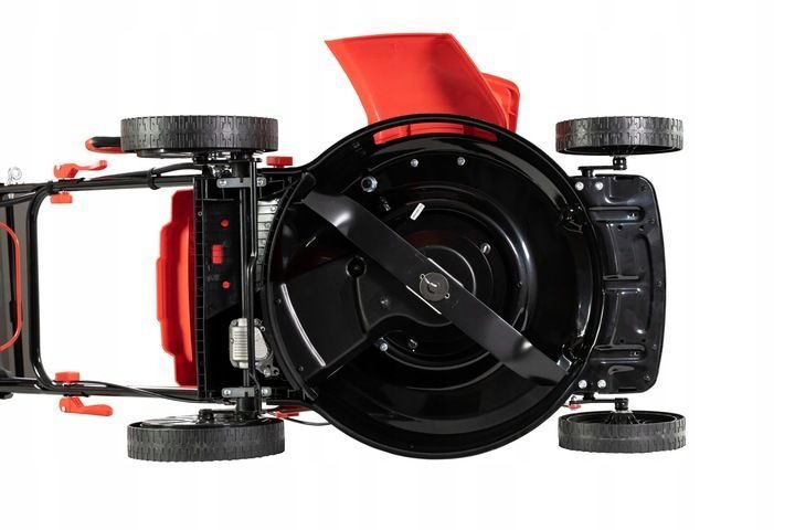 SCHEPPACH MS173-51E 51CM Benzin-Rasenmäher mit BATTERIE-Starter-XXL-Set