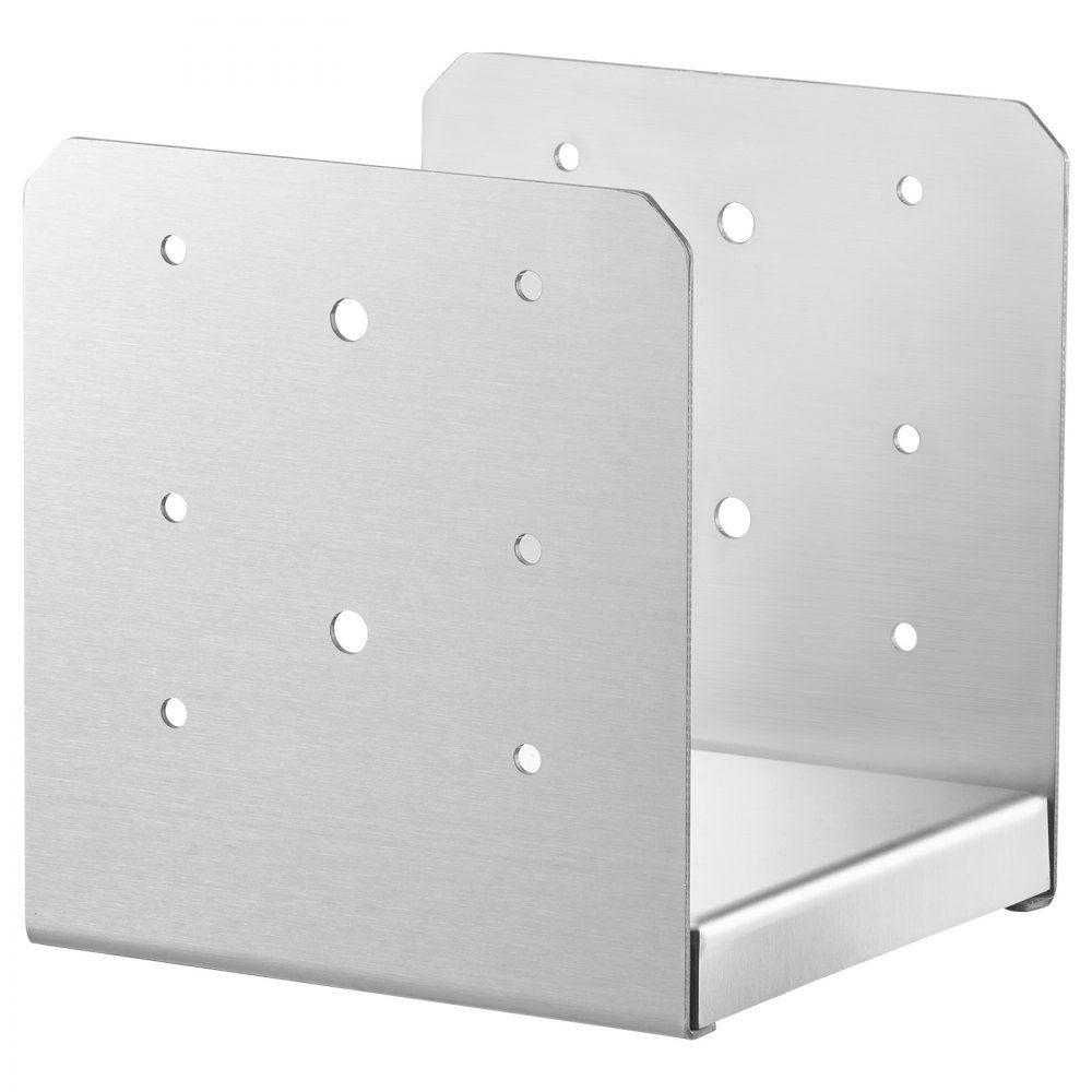 Aufschraubhülse 149 x 143 x 160 mm. U-Pfostenfuß aus Edelstahl mit Spritzbeschichtung. Pfostenschuh mit 23 mm starker Abdeckplatte. Pfosten ideal für Pergolen, Veranda-Geländer