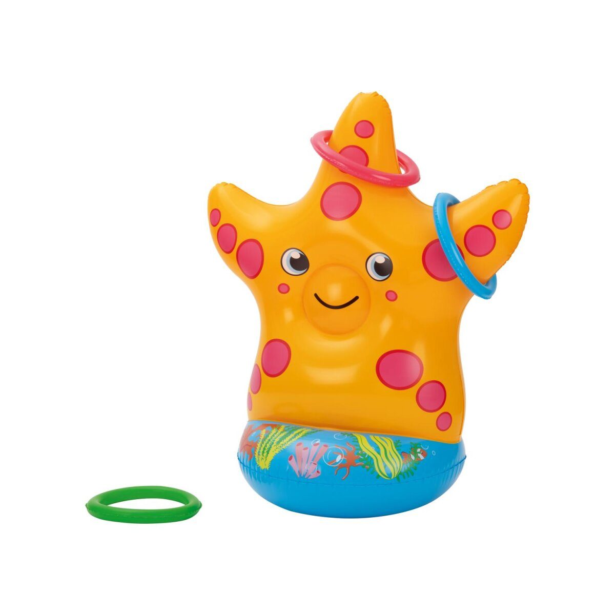LUPILU® Kleinkinderplanschbecken / Wassersprinkler (Wassersprinkler Seestern)