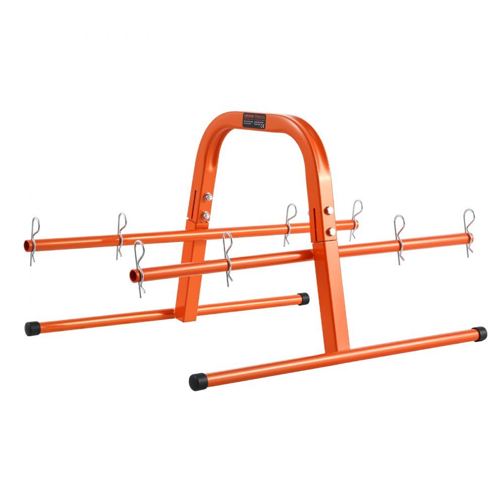 Wire Spool Holder, 45kg Capacity Manual Cable Dispenser, Tubular Steel Rack, for storing up to 8 spools with a maximum diameter of 24cm under various conditions