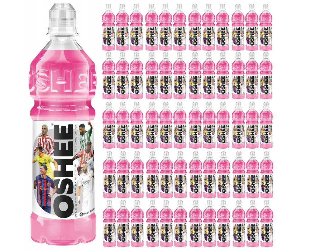 60x Oshee Sports Drink Zero - Citron Vert Menthe 750ml
