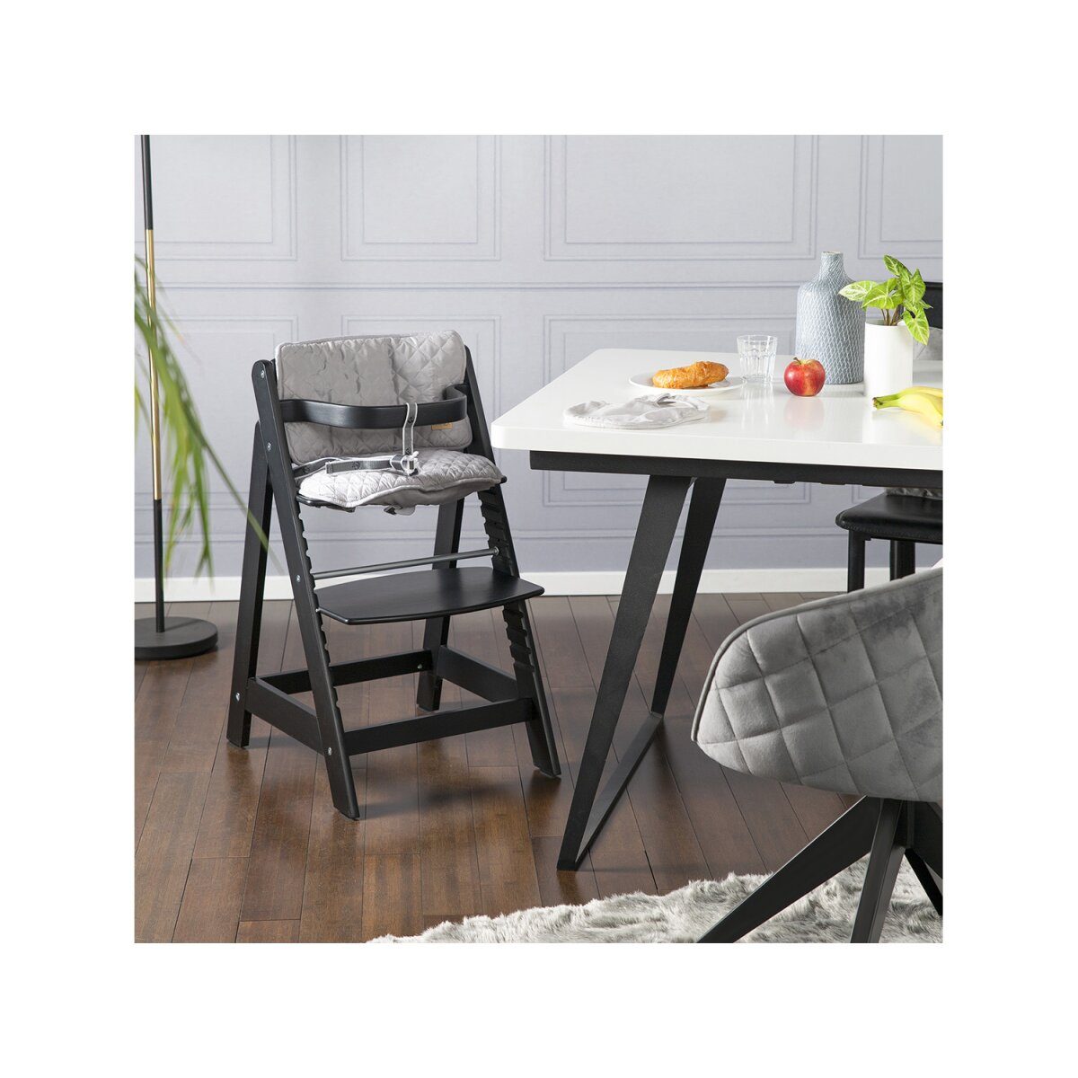 roba Kinderhochstuhl »Sit Up III«, mitwachsend und ergonomisch (schwarz) gut