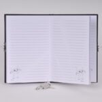 Sky blue stitch journal