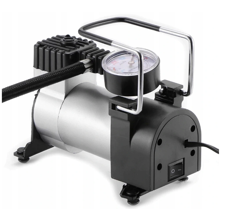 KOMPRESOR SPRĘŻARKA SAMOCHODOWA 140PSI 12V PS1051 - Nr kat. HT-50776