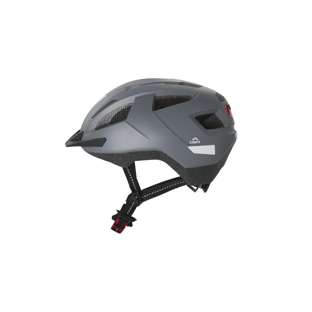 Kask rowerowy CRIVIT z tylnym światłem