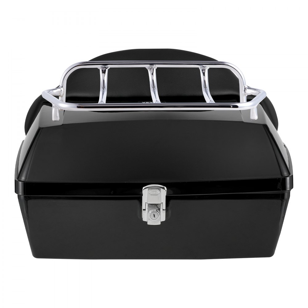 Motorrad-Topcase Motorradkoffer 48L Universal-Heckbox aus PP-Material, wasserdichte & abnehmbare Motorrad-Topbox mit Mehrlochboden & Ablage Helmkoffer (565 x 500 x 380 mm) Motorrad-Topcase Motorradkoffer 48L Universal-Heckbox aus PP-Material, wasserdichte & abnehmbare Motorrad-Topbox mit Mehrlochboden & Ablage Helmkoffer (565 x 500 x 380 mm)
