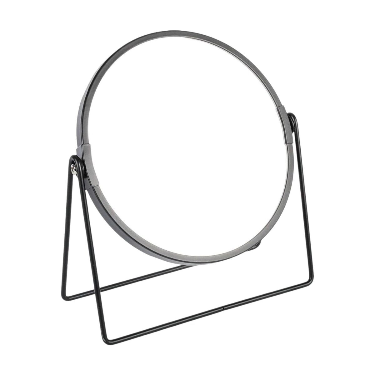 Axentia cosmetic mirror with 3x magnification, black