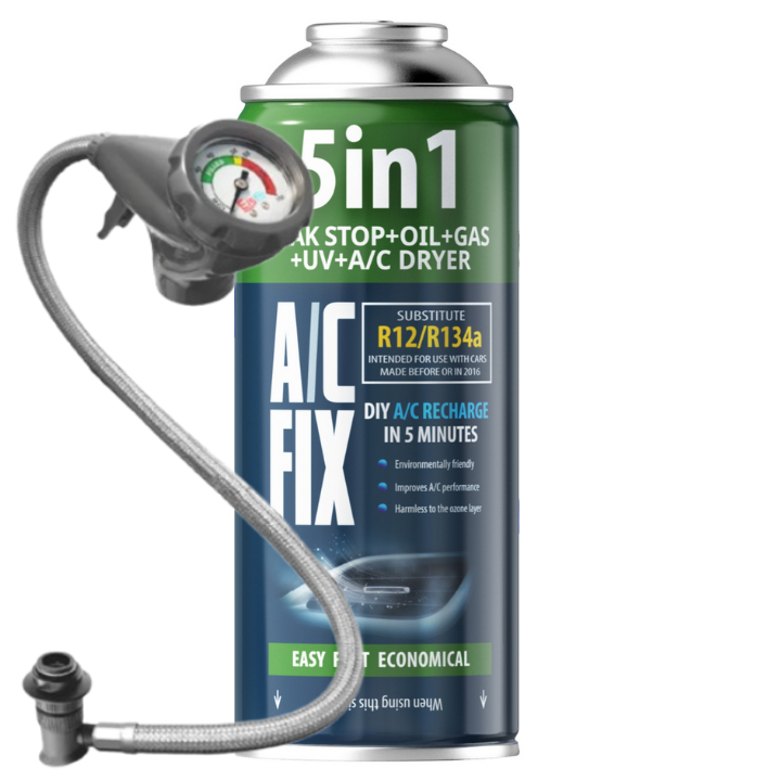 A/C FIX AC FIX CLIMATISEUR REFROIDISSANT 5EN1 R134A + CABLE – Réf. HT-47685