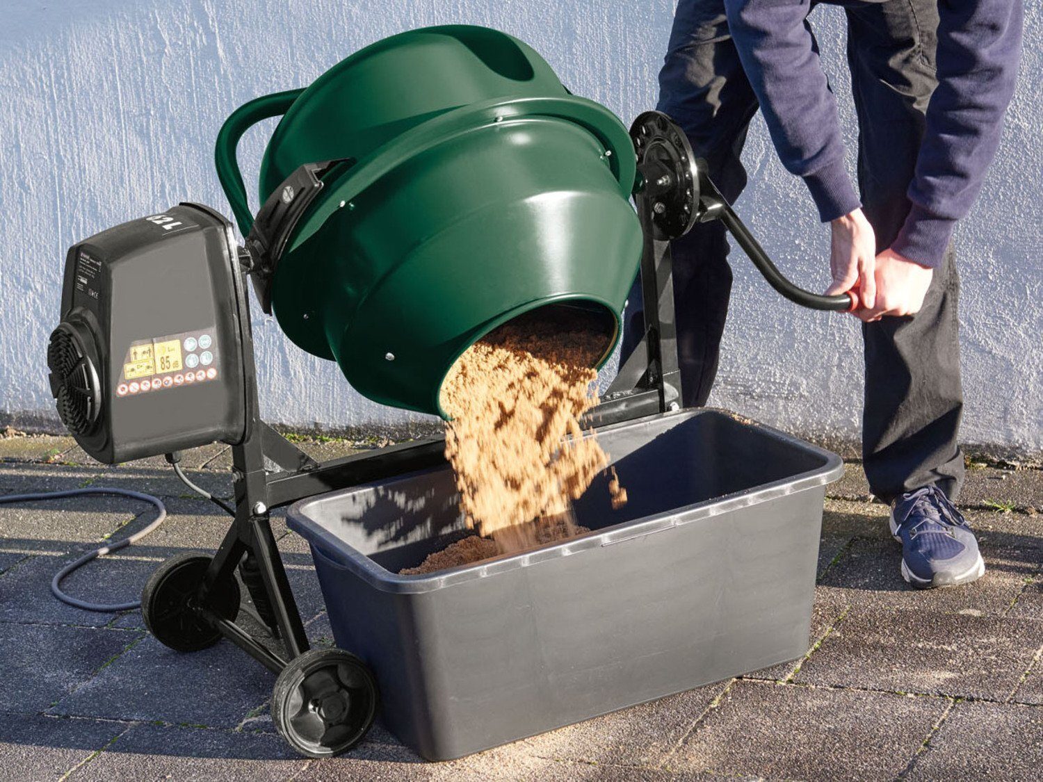 PARKSIDE Betonmischer »PCM 62 A1«, 220 W, 62 l