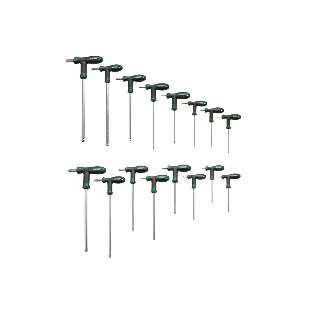 PARKSIDE L-key set, 16 pieces