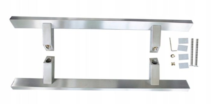 RVS Handrailgreepset Deurkruk Deurbeslag Deurkruk Office Management Set