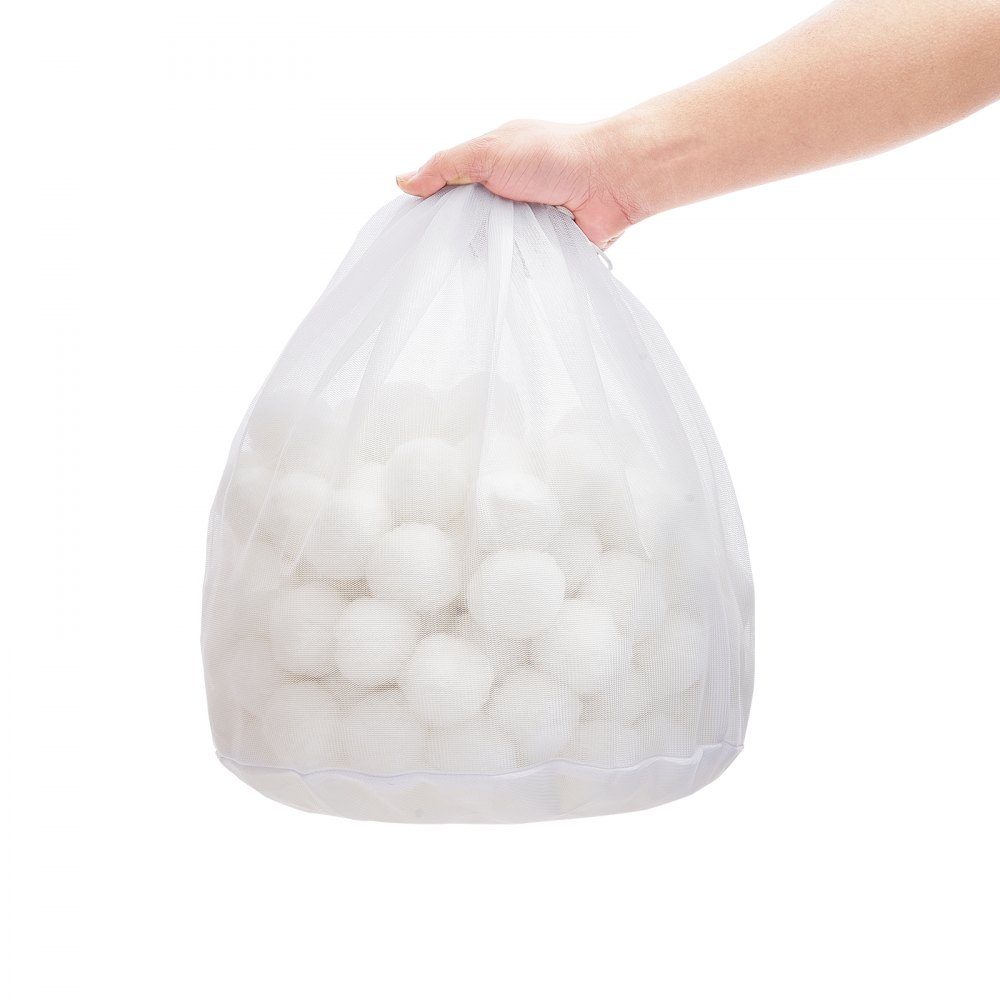 Sand Filter Filter Balls 3lb Filter Balls Replace Pool Filter Sand Reusable Polyester Fiber Filter Media Balls with Toiletry Bag for Swimming Pools Above Ground Pools Aquariums