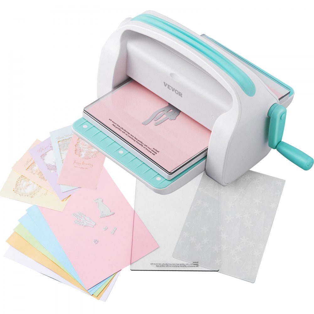 Die Cutting and Embossing Machine, Scrapbooking Embossing Machine, 226mm Opening Size, My Life Handmade Starter Kit, Manual Embossing Machine Kit, DIY Craft Cards, Invitations, Home Decoration etc