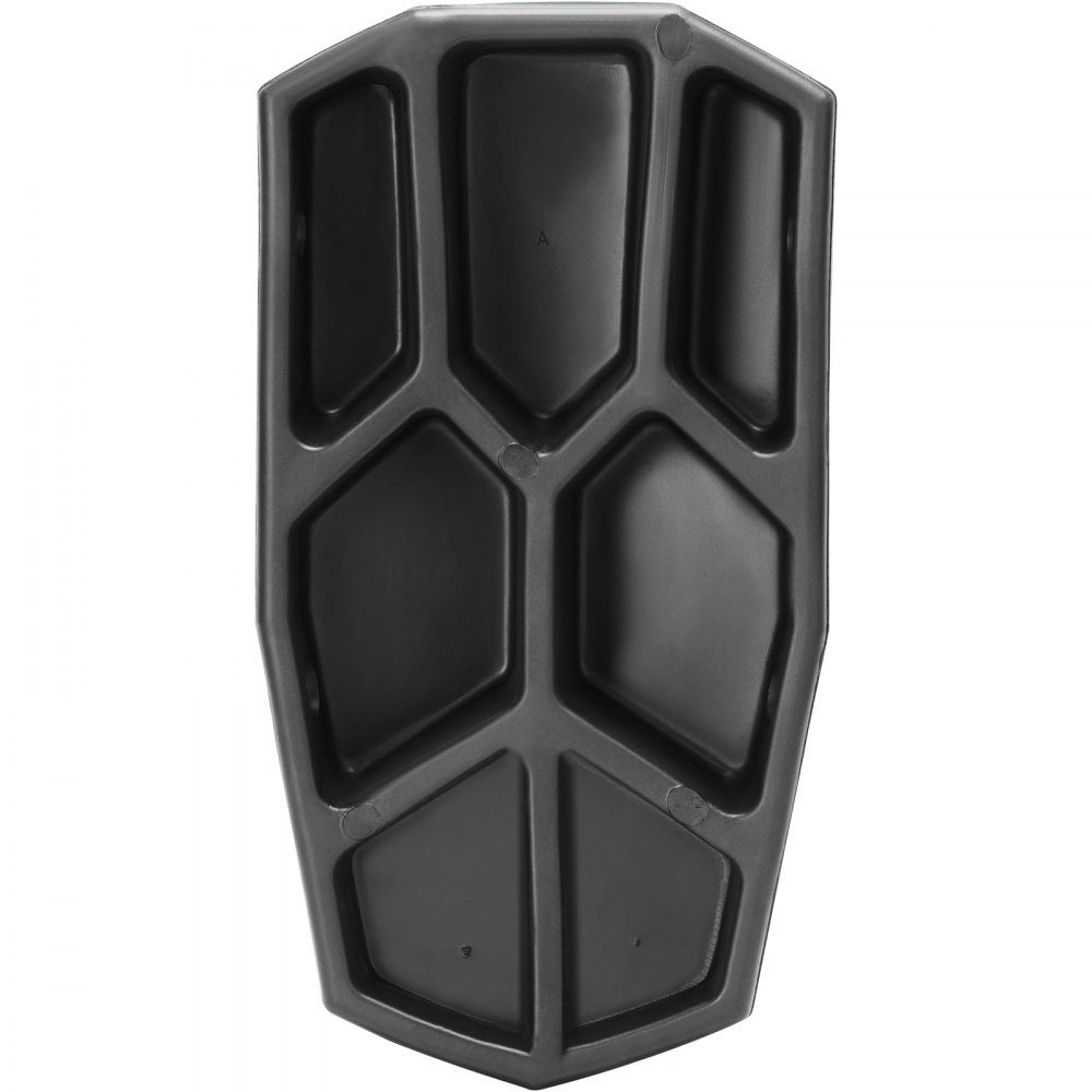 Fender-Set, 2 Fender, 21,6 x 40,6 cm, EVA-Bootsfender, horizontale oder vertikale Montage, Dockfender mit Polyesterseilen und Kabelschloss-Aufbewahrungstasche, UV-geschützter Bootsfender, schwarz