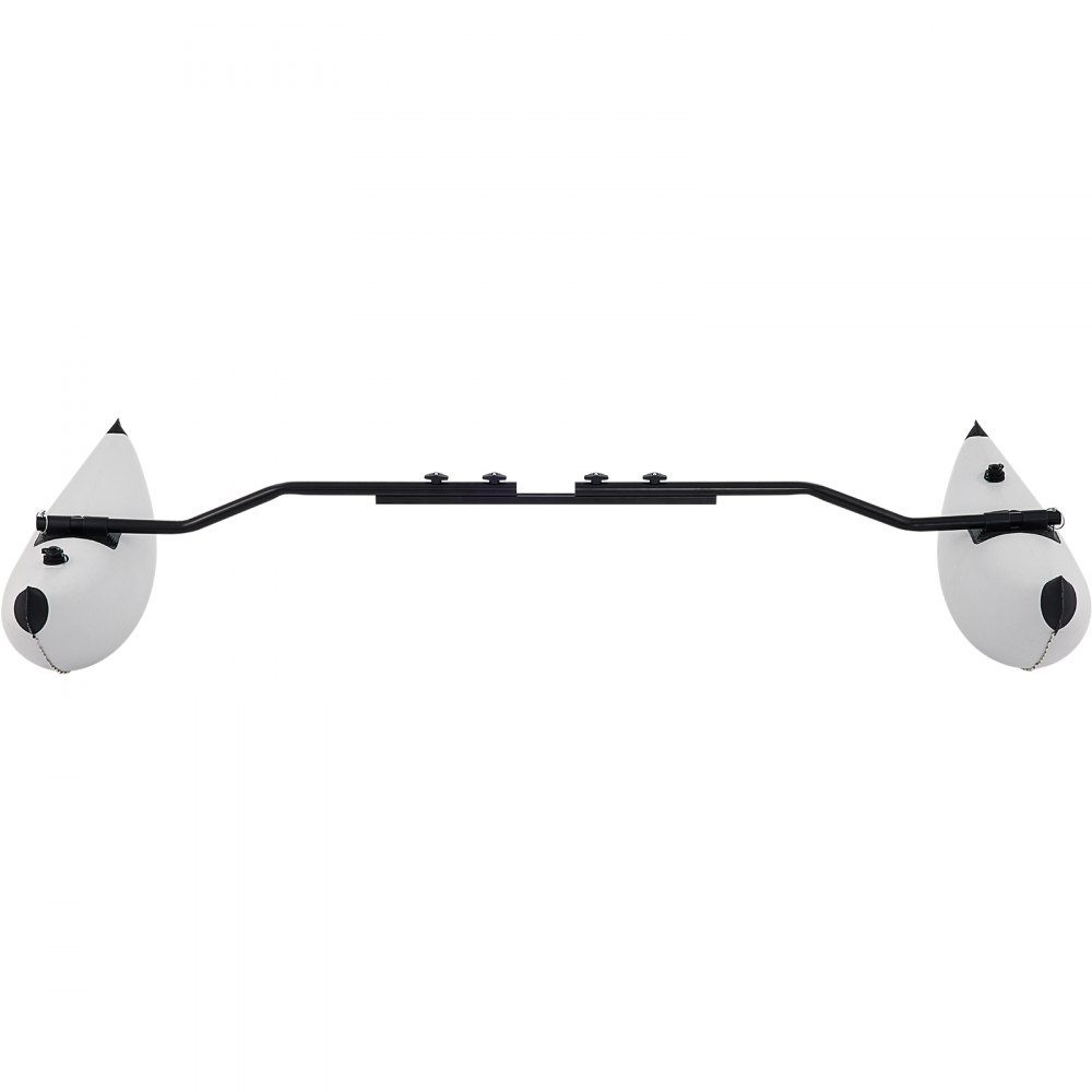 Kajak Outrigger-stabilisator 7-8ft verstelbare lengte waterfietsen 14" breedte vlotterstabilisatorset 2-delige wildwaterkajak drijvende PVC-balansaccessoires voor opblaasbare kanoboten