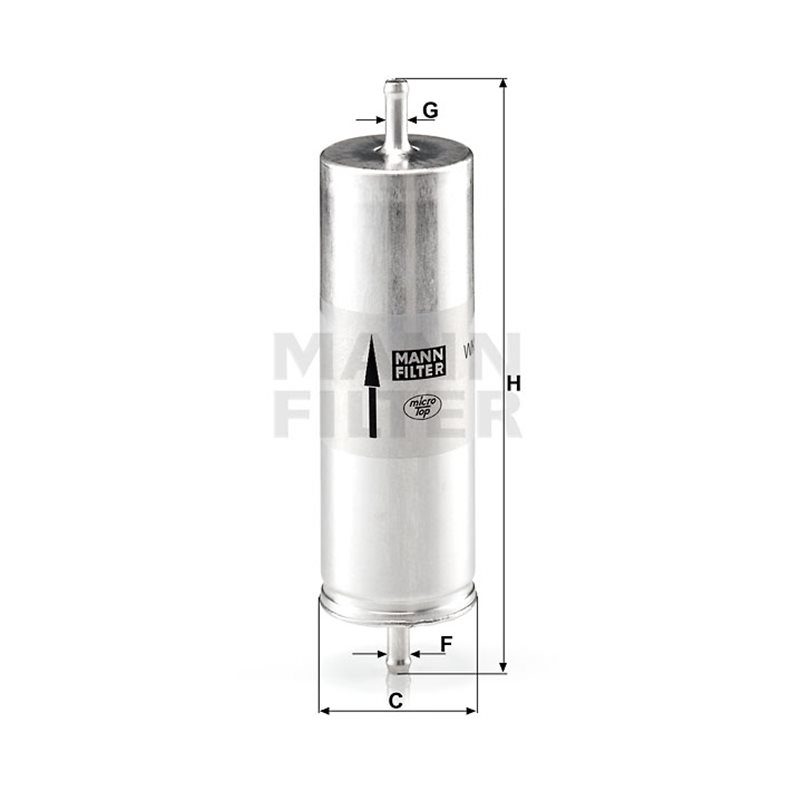 MANN WK 516 Filter PALIWA - BMW - Art.-Nr. HT-51140