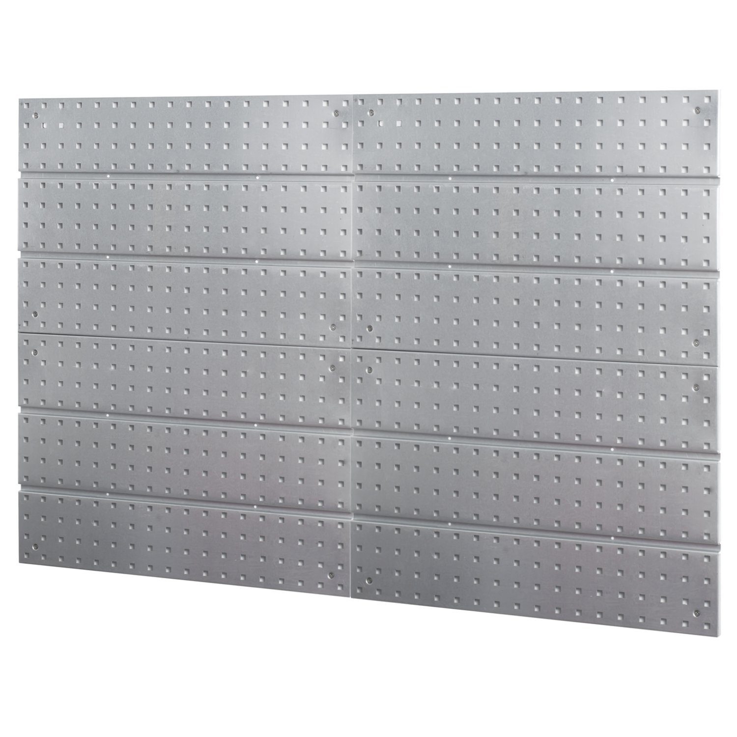 *BEST-SELLER* Ensemble mural d’outils de porte-outils en métal avec système de rangement mural perforé, étagère murale perforée pour outils, ensemble d’étagères d’atelier