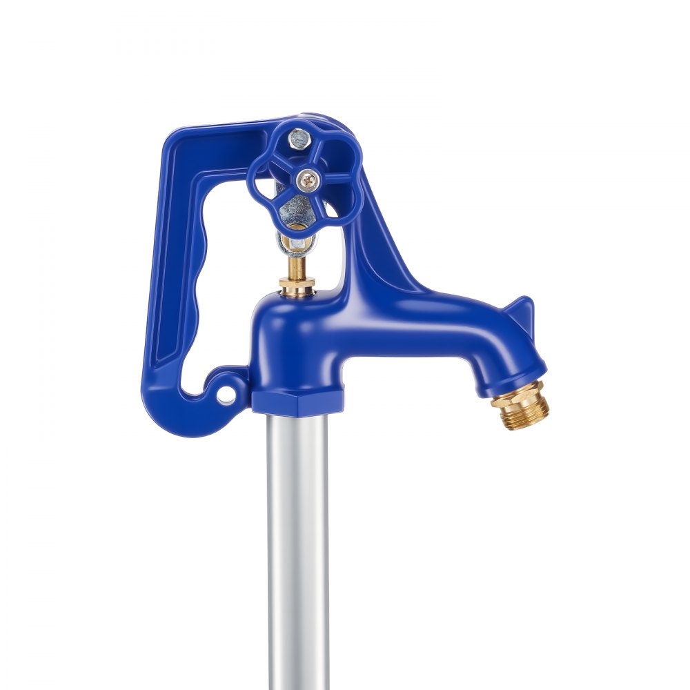 Bouche d'incendie antigel, robinet extérieur de 1895 mm avec profondeur d'enfouissement de 1219,2 mm, raccord de tuyau G 3/4", poignée à levier + volant, bouche d'incendie de jardin sans plomb pour l'irrigation du jardin et de la ferme Bouche d'incendie antigel, robinet extérieur de 1895 mm avec profondeur d'enfouissement de 1219,2 mm, raccord de tuyau G 3/4", poignée à levier + volant, bouche d'incendie de jardin sans plomb pour l'irrigation du jardin et de la ferme