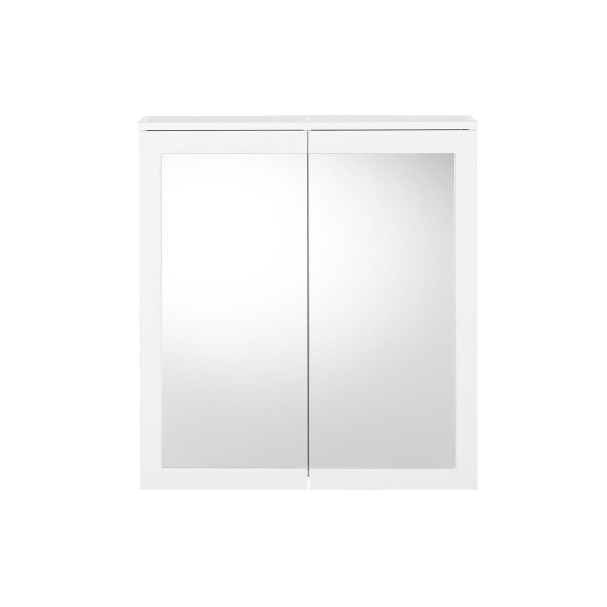 LIVARNO® Spiegelschrank Basel, mit 2 Türen, weiß