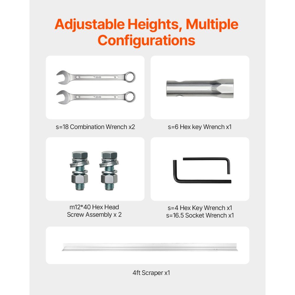 Aluminum Electric Concrete Spreader 1.2m Tool for Leveling and Finishing Concrete Screeds 4-Stroke Vibration Motor Height Adjustable Handles High Efficiency 6500rpm