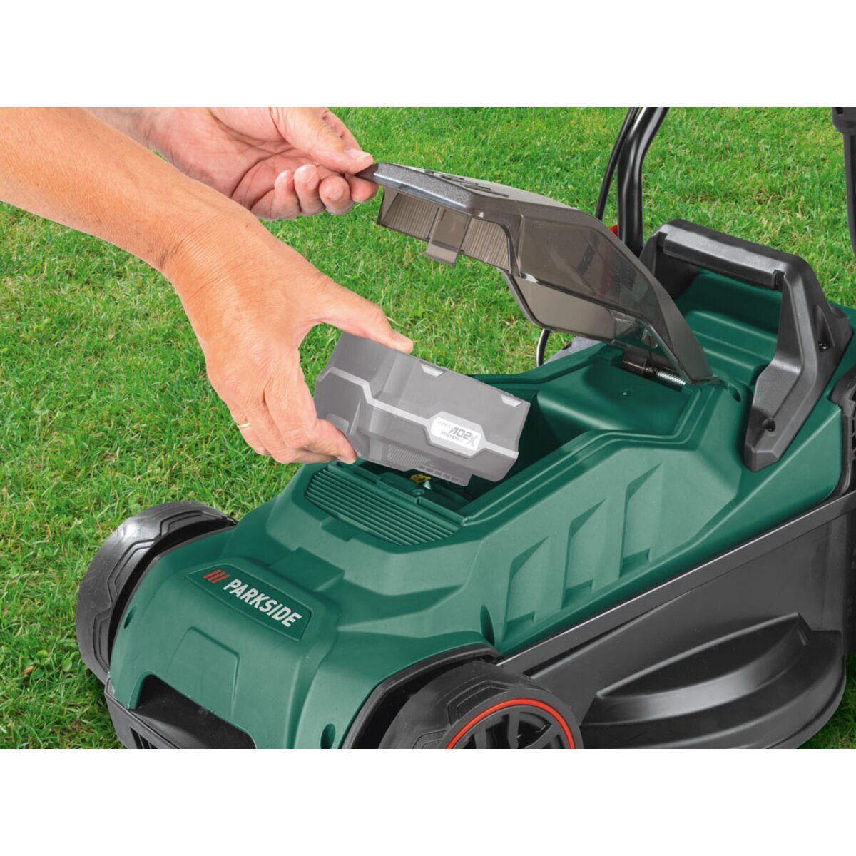 PARKSIDE® 20 V Akku-Rasenmäher »PRMA 20-Li A1«, ohne Akku und Ladegerät