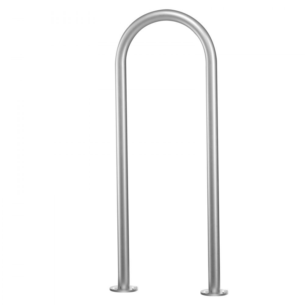 Poolhandlauf 400 x 90 x 915 mm, Pooleinstieg Aluminium mit Bodenplatte für Innen-/Außenpools, benutzerfreundliche Einstiegshilfe für Schwimmbäder, Haltegriff mit Zubehör für Spas und Docks