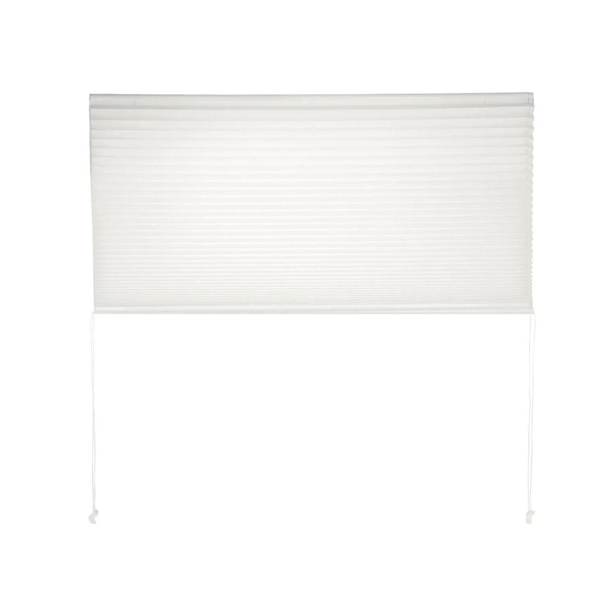 LIVARNO® pleated roller blind for windows, no drilling, 80 x 130 cm, white