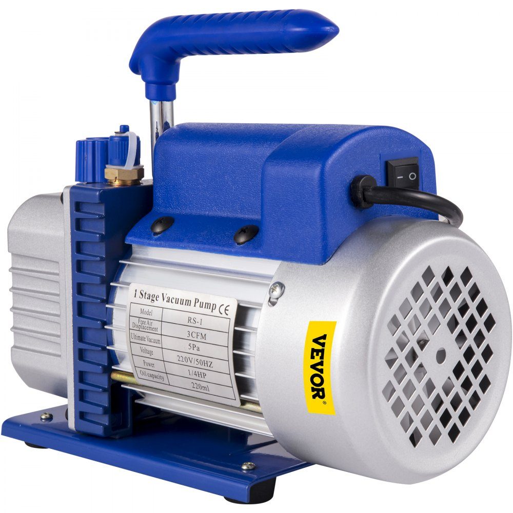 3CFM Vacuümpompmeter Airconditionerkit Koelvacuümpomp met vacuümkamer van 5 gallon