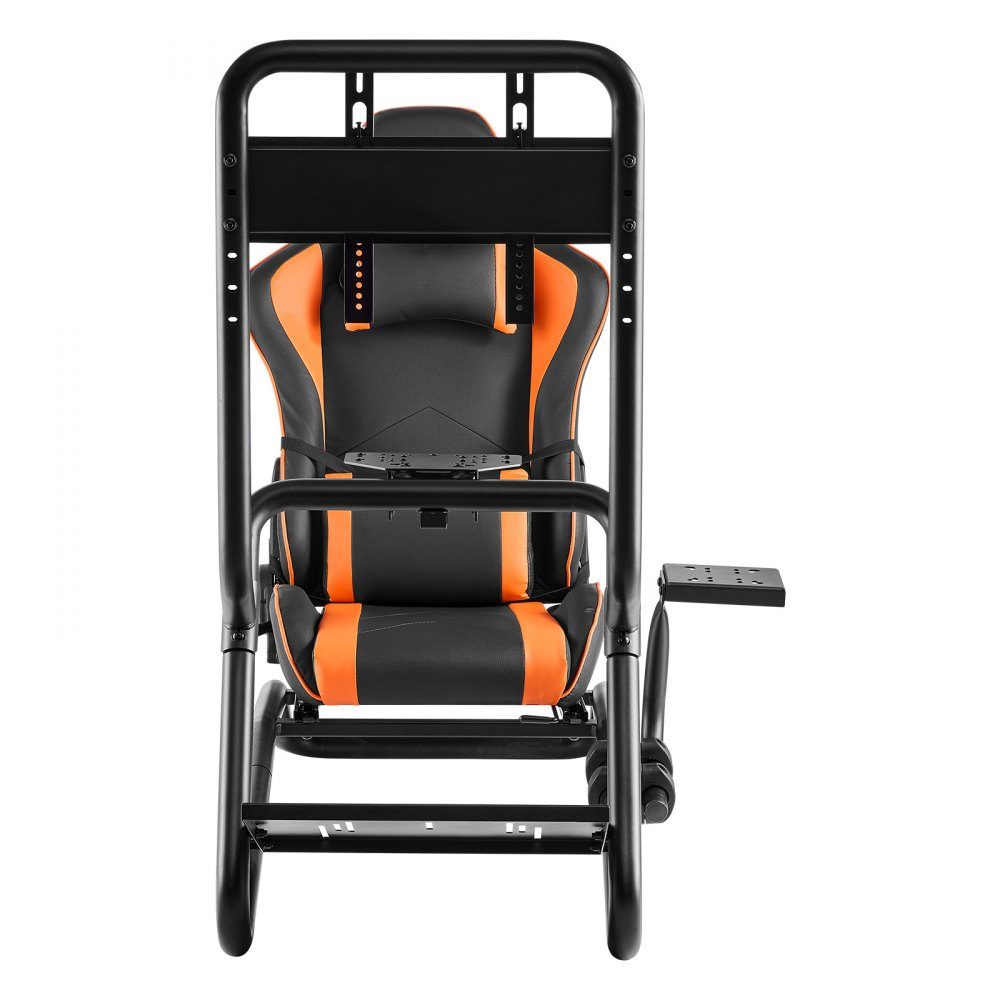 Lenkradständer, Rennradständer, Simulator-Cockpit mit Monitorständer, für Logitech G25, G27, G29, G920, G923, Thrustmaster T300RS, TX F458, T500RS, T3PA-PRO (F1/GT) und CSR-Pedale