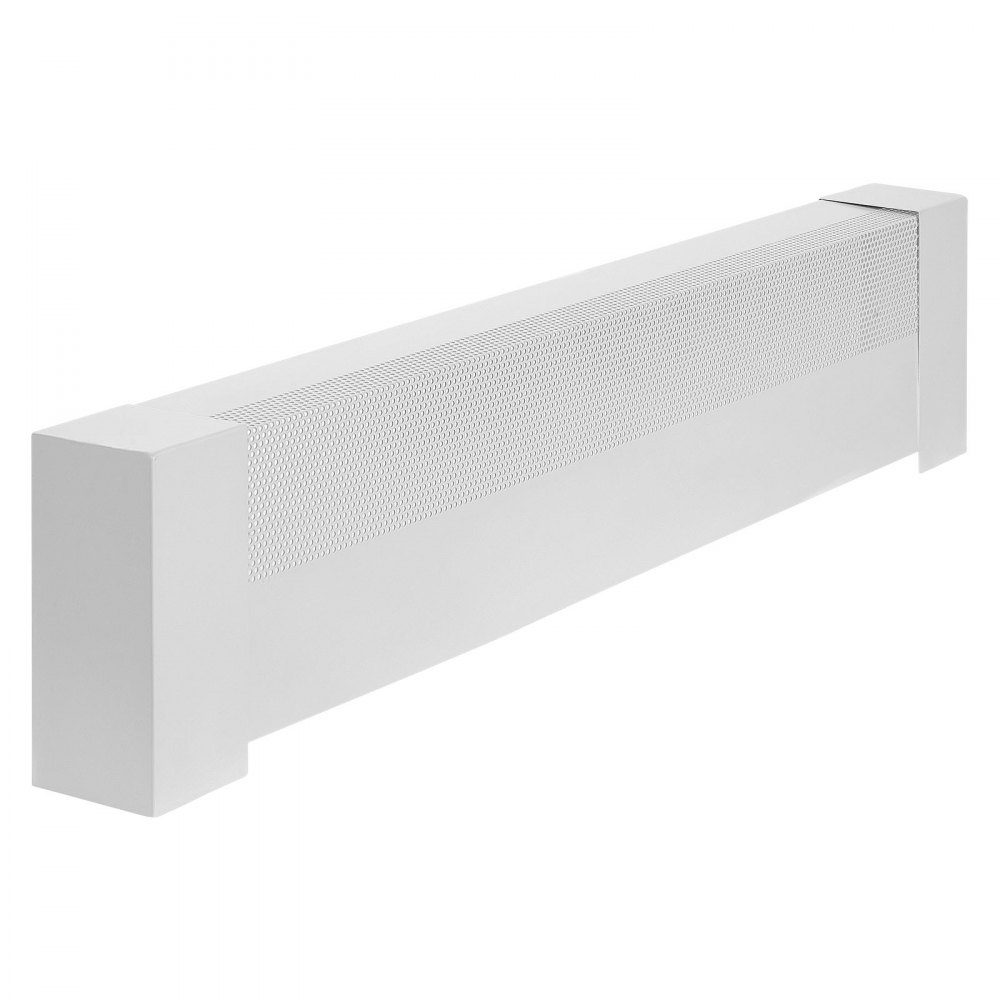 Heater Covers Basic Series 916 x 80 x 193mm Standard Front Cover for Radiators Electric Heaters Heavy Duty Steel Replacement Cover for Bedroom White